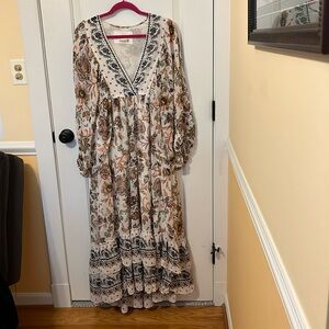 Stunning fully lined maxi dress